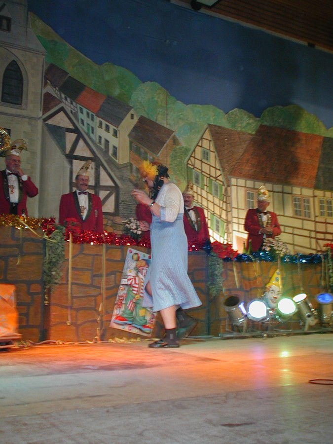 Foto Prunksitzung 2002