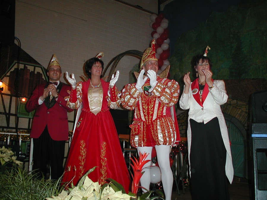 Foto Prunksitzung 2002