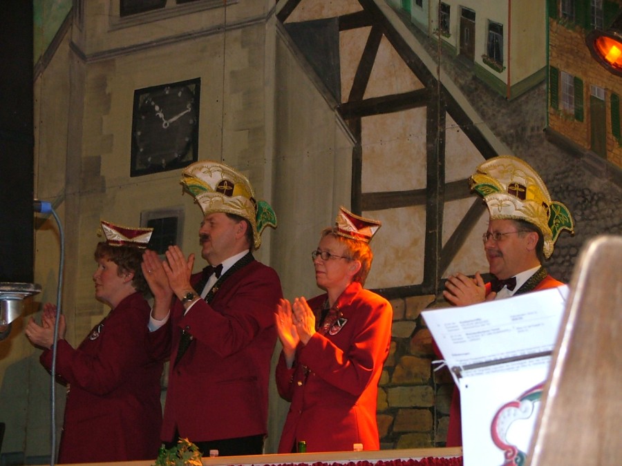 Foto Prunksitzung 2005
