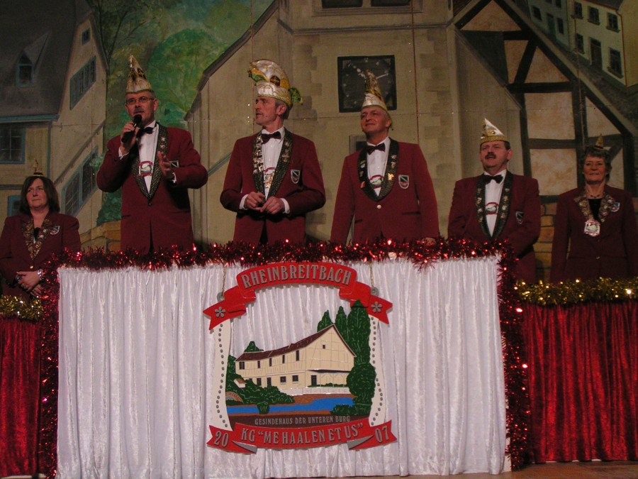 Foto Prunksitzung 2007